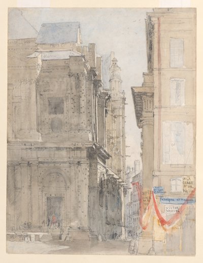 St. Eustache, Párizs alkotó: David Cox
