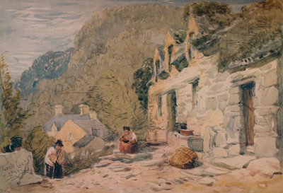 Black Jacks Cottage, Bettws-y-Coed, 1846 alkotó: David Cox the elder