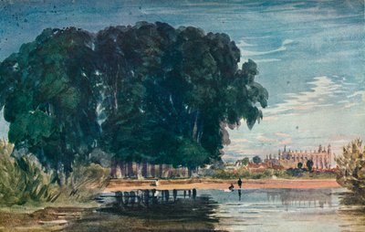 A Brocas, Eton, 19. század eleje-közepe, 1930. alkotó: David Cox the elder