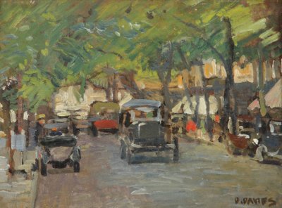 Cheltenham sétány alkotó: David Davies