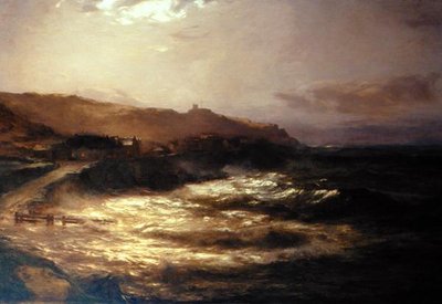 Telihold és tavaszi dagály alkotó: David Farquharson
