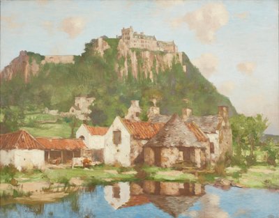 A Stirling-kastély sáncai alatt (olaj, vászon) alkotó: David Gauld
