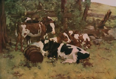 Elégedettség, c1903, c1930. alkotó: David Gauld