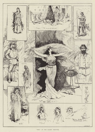 Ő, a Gaiety Színházban alkotó: David Hardy
