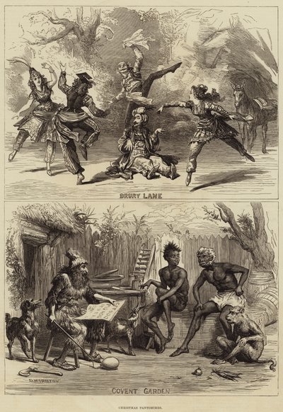 Karácsonyi pantomim alkotó: David Henry Friston