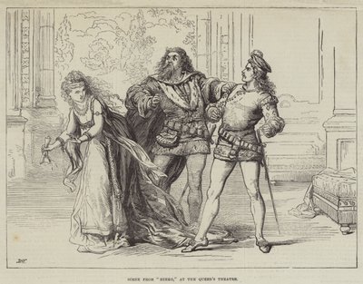 Jelenet a Hinkóból, a Queens Színházban alkotó: David Henry Friston