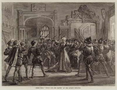 Jelenet a Twixt Axe and Crown-ból, a Queen