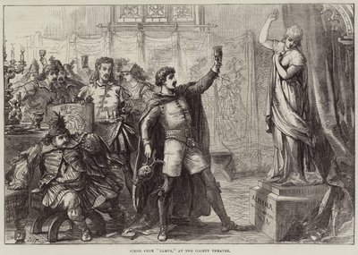 Jelenet Zampából, a Gaiety Színházban alkotó: David Henry Friston