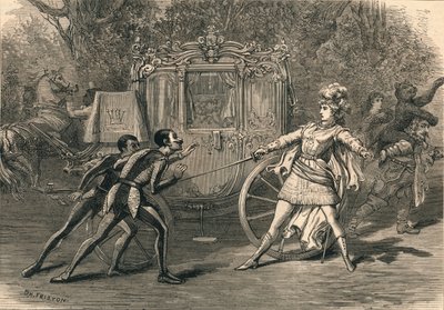 Jelenet a Covent Gardeni pantomimból, 1878. alkotó: David Henry Friston