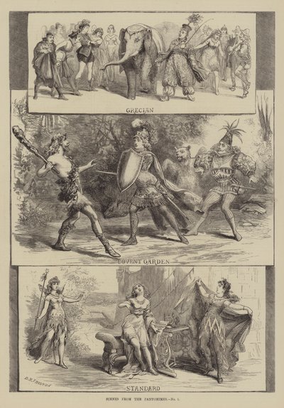 Jelenetek a Pantomimesből alkotó: David Henry Friston