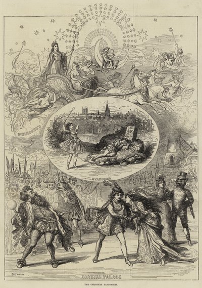 A karácsonyi pantomim alkotó: David Henry Friston