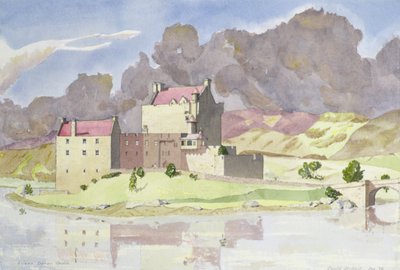 Eilean Donan, 1996 (wc) alkotó: David Herbert