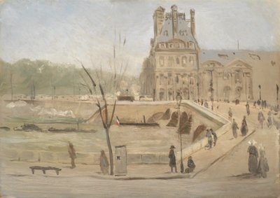 Pont Royal Párizsban. Vázlat alkotó: David Jacobsen