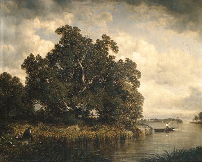 Bayside, New Rochelle, New York, 1886. alkotó: David Johnson