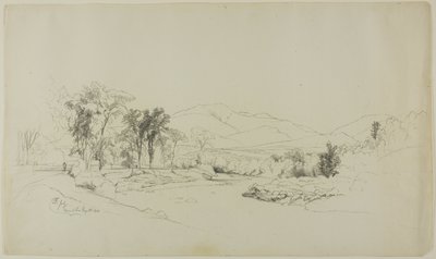 Július - Mount Lafayette, N.H. alkotó: David Johnson
