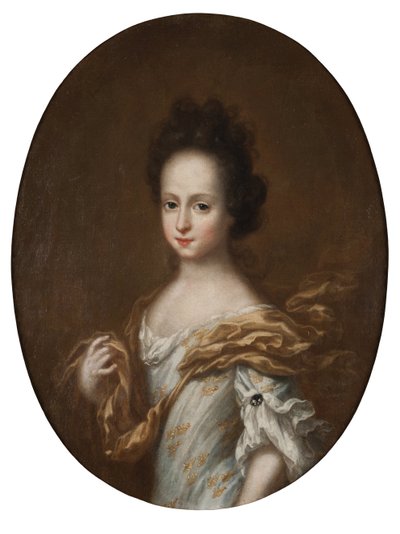Edwige Sophie de Suede – Hedvig Sophia Holstein-Gottorp hercegnő (1681-1708), svéd királynő portréja, Ehrenstrahl, David Kloecker (1629-1698). Olajfestmény. Mérete: 74x57 cm. Nemzeti Múzeum Stockholm alkotó: David Klöcker Ehrenstrahl