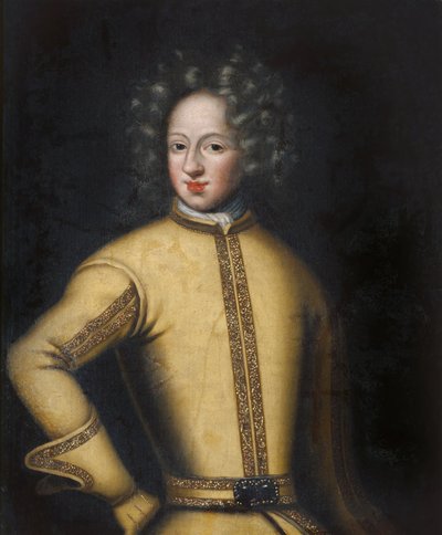 XII. Károly (1682–1718), Zweibrücken pfalzi grófja, svéd király alkotó: David Klöcker Ehrenstrahl