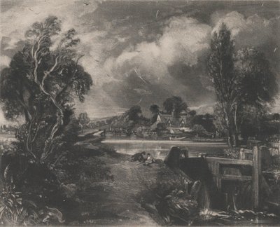 Zár a Stouron, 1830. alkotó: David Lucas