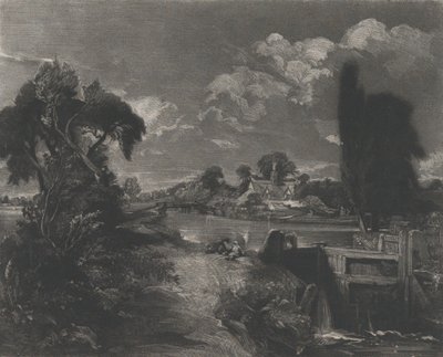 Zár a Stouron, 1830. alkotó: David Lucas