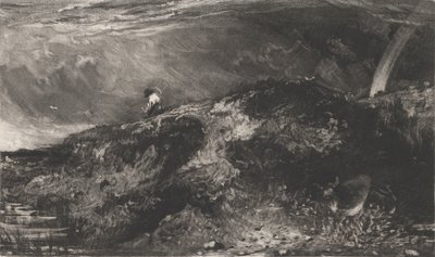 Hampstead Heath, 1829. alkotó: David Lucas
