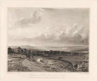 Hampstead Heath, Harrow a távolban alkotó: David Lucas