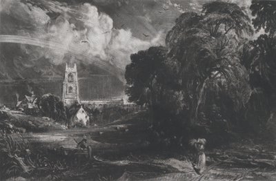 Stoke-by-Nayland, 1830. alkotó: David Lucas