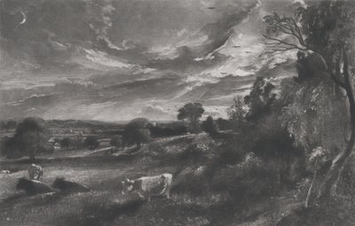 Nyári este, 1831. alkotó: David Lucas