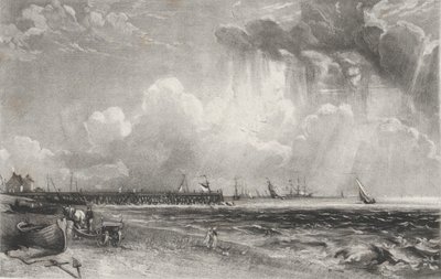 Yarmouth, Norfolk, 1830. alkotó: David Lucas