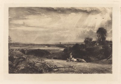 Nyári Reggel alkotó: David Lucas after John Constable