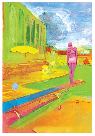 A zöld medence; 2016 alkotó: David McConochie