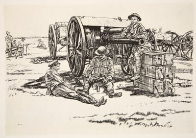 Dinner Time: Men of the RFA, illusztráció a 