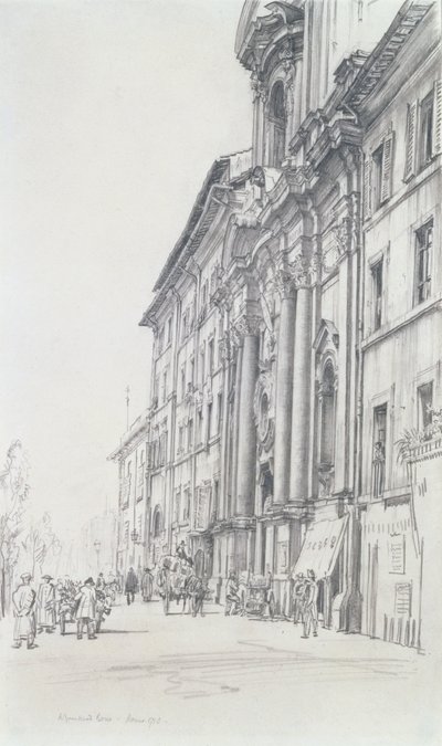 Róma alkotó: David Muirhead Bone