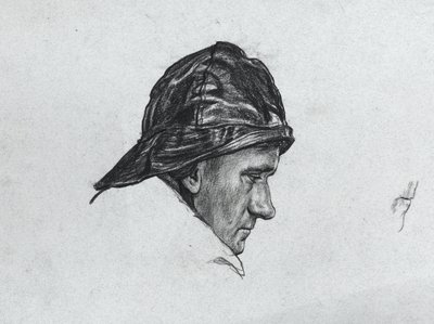 Tanulmány az izlandi téli bányanyitásról alkotó: David Muirhead Bone