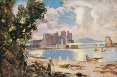 Conway, a walesi feudális kastélyok egyike alkotó: David Murray