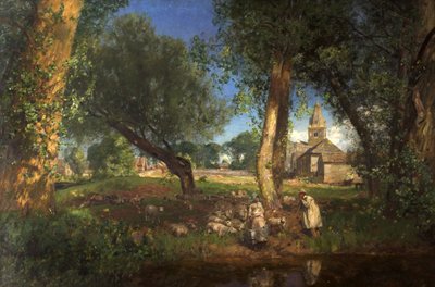 The Tithe Barns, 1905 alkotó: David Murray