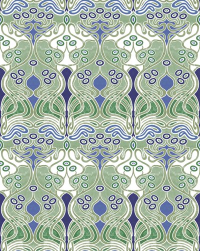 Beauclair Pale Green,2018 (digitális vegyes technika) alkotó: David Newton