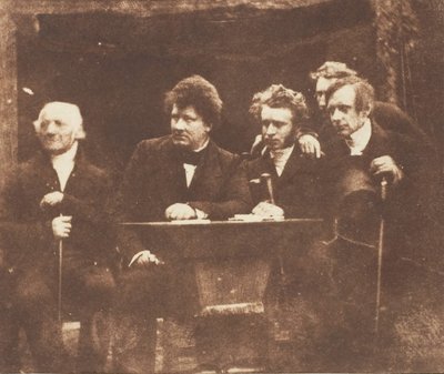 Cunningham, Begg, John Hamilton, Guthrie, 1843-47. Alkotók: David Octavius Hill, Robert Adamson, Hill & Adamson. alkotó: Hill and Adamson