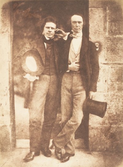 D.O. Hill és W.B. Johnstone, 1843-47. Alkotók: David Octavius Hill, Robert Adamson, Hill & Adamson. alkotó: Hill and Adamson