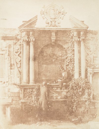 Edinburgh. Greyfriars templomkertje, 1843-47. Alkotók: David Octavius Hill, Robert Adamson, Hill & Adamson. alkotó: Hill and Adamson