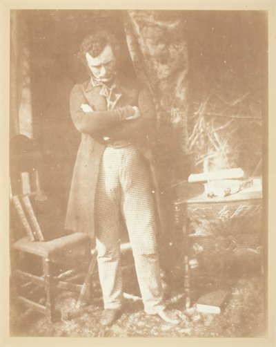 Mr. Robertson, a The Witness alszerkesztője, c. 184344. Alkotók: David Octavius Hill, Robert Adamson, Hill & Adamson. alkotó: Hill and Adamson