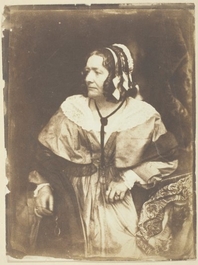 Mrs. Anna Brownell Jameson, 1844. Alkotók: David Octavius Hill, Robert Adamson, Hill & Adamson. alkotó: Hill and Adamson