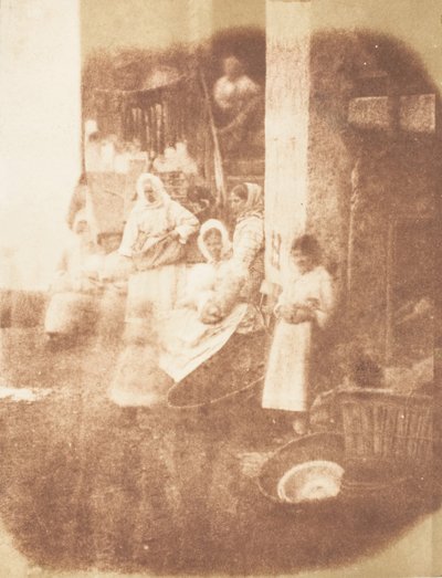Newhaven Fishwives, 1843-47. Alkotók: David Octavius Hill, Robert Adamson, Hill & Adamson. alkotó: Hill and Adamson