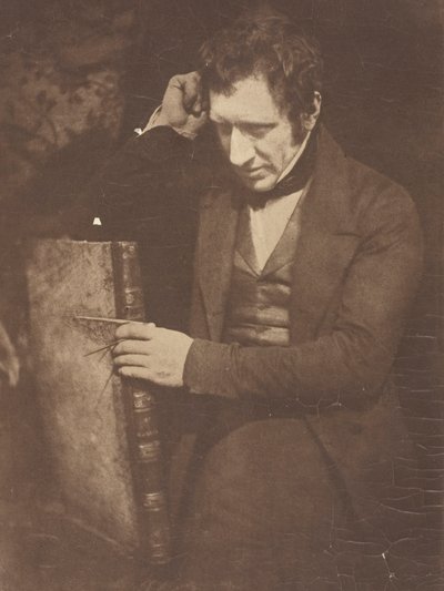 James Nasmyth portréja, c. 1844, nyomtatott 18901900. Alkotók: David Octavius Hill, Robert Adamson, Hill & Adamson. alkotó: Hill and Adamson