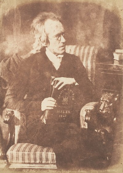 John Julius Wood tiszteletes, 1843-47. Alkotók: David Octavius Hill, Robert Adamson, Hill & Adamson. alkotó: Hill and Adamson
