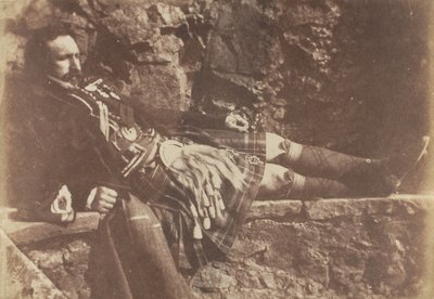 Sobieski Stuart, 1843-47. Alkotók: David Octavius Hill, Robert Adamson, Hill & Adamson. alkotó: Hill and Adamson