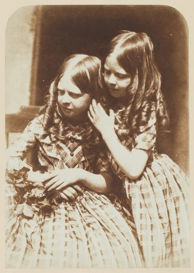 A Miss Grierson c. 1845. Alkotók: David Octavius Hill, Robert Adamson, Hill & Adamson. alkotó: Hill and Adamson