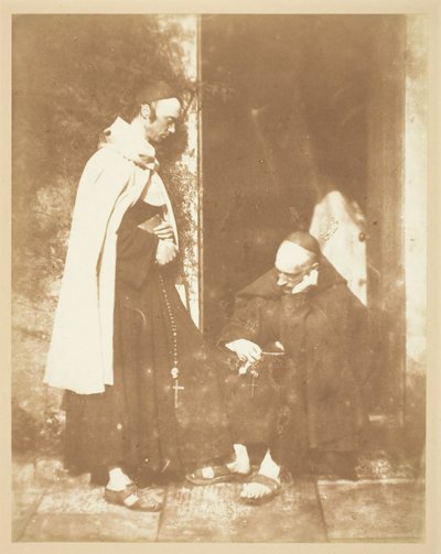 Two Friars, 184346. Alkotók: David Octavius Hill, Robert Adamson, Hill & Adamson. alkotó: Hill and Adamson