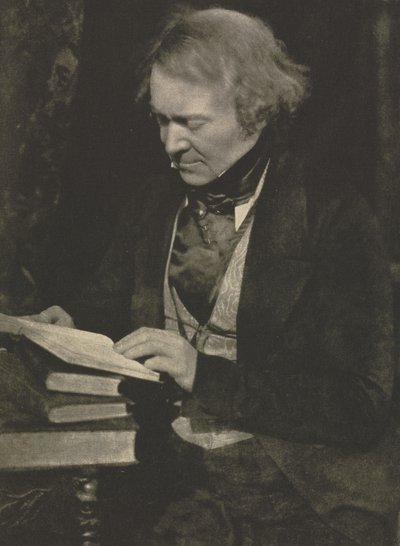 Kameramunka: Mr. Rintoul, szerkesztő "Spectator" alkotó: David Octavius Hill