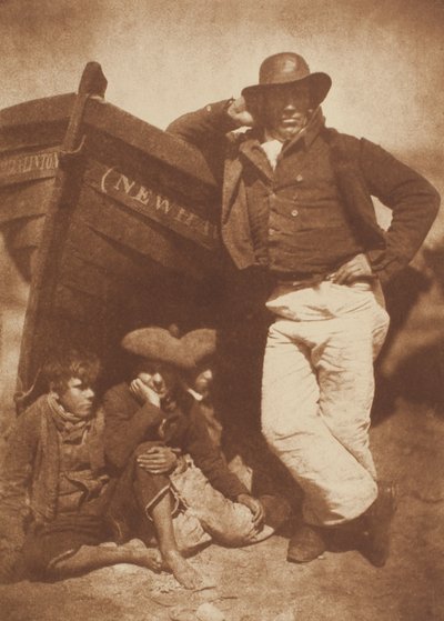 James Linton és Three Boys, Newhaven alkotó: David Octavius Hill