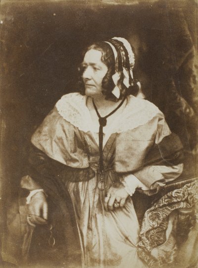 Mrs. Anna Brownell Jameson, 1844 alkotó: David Octavius Hill